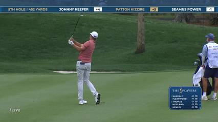 Patton Kizzire | Round 1 | 5th hole | Shot 4 | 2026 THE PLAYERS