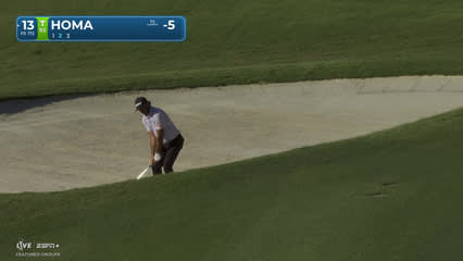 Max Homa | Round 2 | 13th hole | Shot 2 | 2025 Sanderson Farms