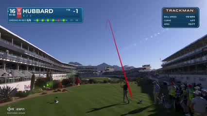 Mark Hubbard | Round 1 | 16th hole | Shot 1 | 2026 WM Phoenix Open