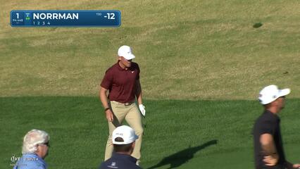 Vincent Norrman | Round 4 | 1st hole | Shot 2 | 2025 The American Express