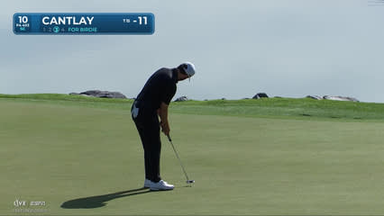 Patrick Cantlay | Round 2 | 10th hole | Shot 3 | 2026 The American Express