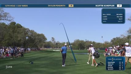 Taylor Pendrith | Round 3 | 12th hole | Shot 1 | 2025 THE PLAYERS