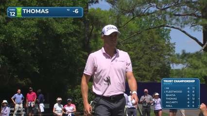 Justin Thomas | Round 2 | 3rd hole | Shot 4 | 2026 Truist Championship