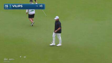 Karl Vilips | Round 1 | 15th hole | Shot 3 | 2025 Houston Open