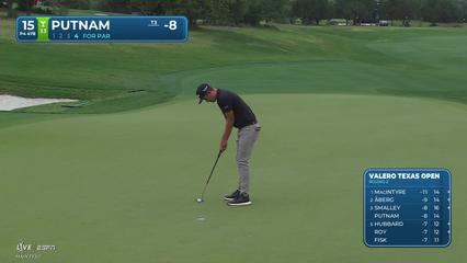 Andrew Putnam | Round 2 | 15th hole | Shot 5 | 2026 Valero