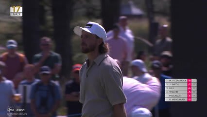 Tommy Fleetwood | Round 2 | 17th hole | Shot 3 | 2026 Genesis Scottish Open