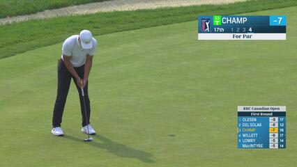 Cameron Champ | Round 1 | 17th hole | Shot 4 | 2025 RBC Canadian
