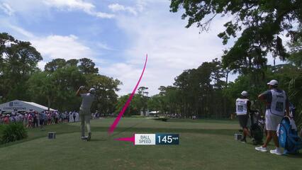 Jordan Spieth | Round 4 | 7th hole | Shot 1 | 2025 RBC Heritage