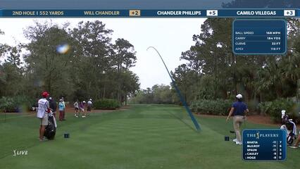Will Chandler | Round 4 | 2nd hole | Shot 1 | 2025 THE PLAYERS