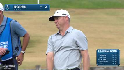 Alex Noren | Round 1 | 9th hole | Shot 2 | 2026 The American Express