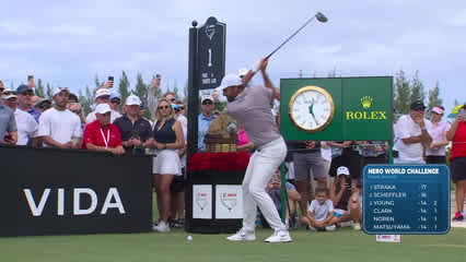 Scottie Scheffler | Round 4 | 3rd hole | Shot 1 | 2025 Hero World Challenge