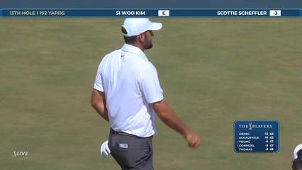Scottie Scheffler | Round 3 | 13th hole | Shot 3 | 2026 THE PLAYERS
