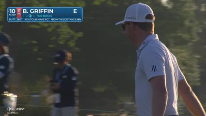 Ben Griffin | Round 1 | 10th hole | Shot 3 | -1 