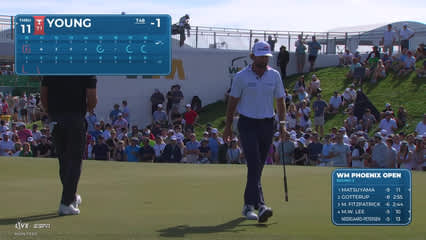 Cameron Young | Round 2 | 2nd hole | Shot 5 | 2026 WM Phoenix Open