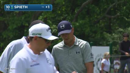 Jordan Spieth | Round 1 | 10th hole | Shot 2 | 2025 the Memorial