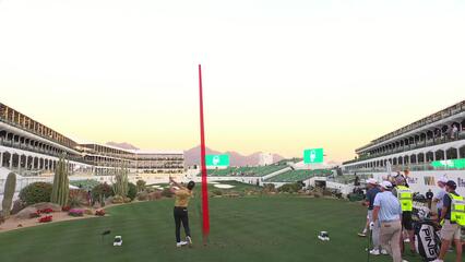 Jose Luis Ballester Barrio | Round 1 | 16th hole | Shot 1 | 2025 WM Phoenix Open