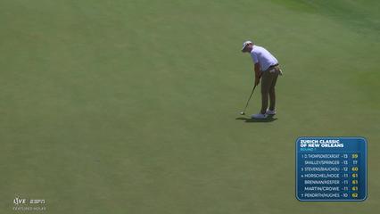 Vince Whaley | Round 1 | 14th hole | Shot 2 | 2026 Zurich Classic