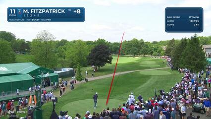 Matt Fitzpatrick | Round 3 | 11th hole | Shot 1 | 2025 the Memorial