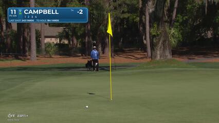 Brian Campbell | Round 1 | 11th hole | Shot 2 | 2025 RBC Heritage