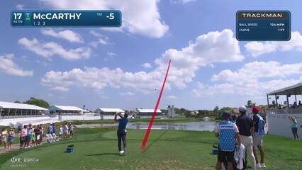 Denny McCarthy | Round 3 | 17th hole | Shot 3 | 2025 Cognizant Classic