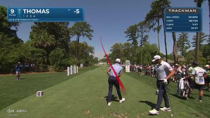 Justin Thomas | Round 1 | 9th hole | Shot 1 | 2025 RBC Heritage