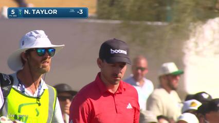 Nick Taylor | Round 2 | 5th hole | Shot 2 | 2025 WM Phoenix Open