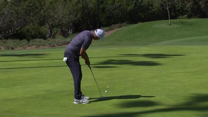 Freddie Jacobson | Round 3 | 13th hole | Shot 3 | 2025 Hoag Classic