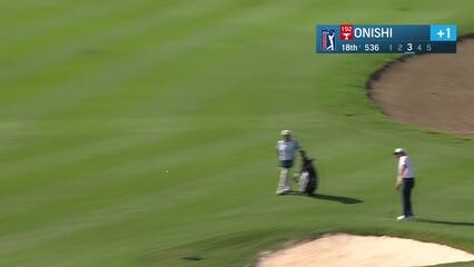 Kaito Onishi | Round 1 | 18th hole | Shot 3 | 2025 Mexico Open