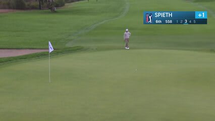 Jordan Spieth | Round 1 | 6th hole | Shot 3 | 2025 Genesis