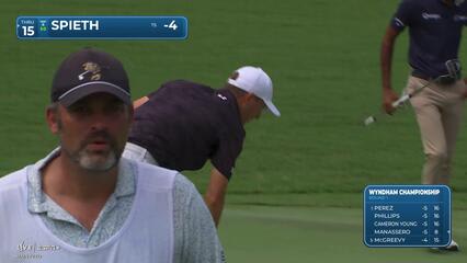 Jordan Spieth | Round 1 | 6th hole | Shot 3 | 2025 Wyndham