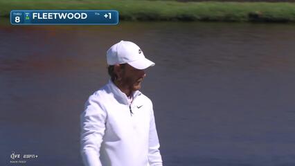 Tommy Fleetwood | Round 1 | 8th hole | Shot 5 | 2025 Arnold Palmer