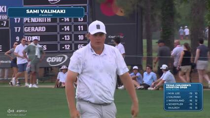 Sami Valimaki | Round 4 | 16th hole | Shot 4 | 2025 Houston Open