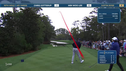 Justin Rose | Round 2 | 10th hole | Shot 1 | 2026 THE PLAYERS