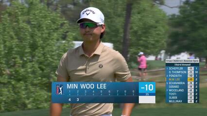 Min Woo Lee | Round 3 | 2nd hole | Shot 3 | 2025 Houston Open