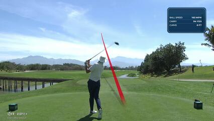 Joel Dahmen | Round 4 | 8th hole | Shot 1 | 2025 Mexico Open