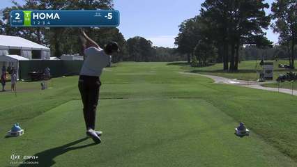 Max Homa | Round 2 | 2nd hole | Shot 1 | 2025 Sanderson Farms