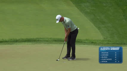 Corey Conners | Round 3 | 18th hole | Shot 6 | 2026 the Memorial
