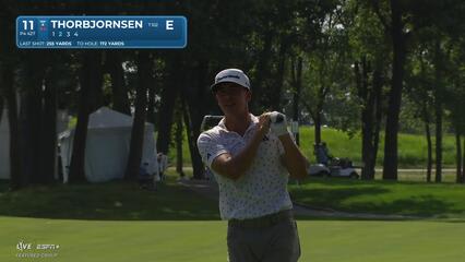 Michael Thorbjornsen | Round 1 | 11th hole | Shot 2 | 2025 John Deere