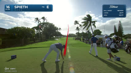Jordan Spieth | Round 1 | 16th hole | Shot 1 | 2026 Sony Open