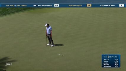 Justin Lower | Round 2 | 5th hole | Shot 5 | 2025 THE PLAYERS