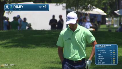 Davis Riley | Round 2 | 9th hole | Shot 3 | 2025 Charles Schwab