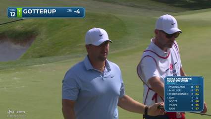 Chris Gotterup | Round 2 | 12th hole | Shot 4 | 2026 Texas Children's