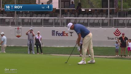 Kevin Roy | Round 2 | 18th hole | Shot 5 | 2025 Houston Open