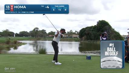 Max Homa | Round 3 | 13th hole | Shot 1 | 2026 Cognizant Classic
