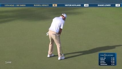Russell Henley | Round 2 | 13th hole | Shot 3 | 2025 THE PLAYERS