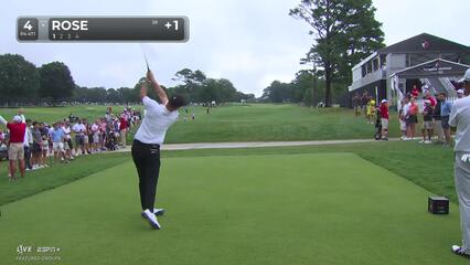 Justin Rose | Round 2 | 4th hole | Shot 1 | 2025 TOUR Championship