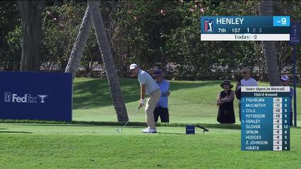 Russell Henley | Round 3 | 7th hole | Shot 1 | 2025 Sony Open