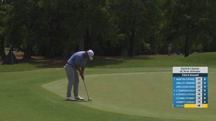 Zach Bauchou | Round 3 | 8th hole | Shot 3 | 2026 Zurich Classic