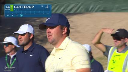 Chris Gotterup | Round 1 | 14th hole | Shot 1 | 2026 WM Phoenix Open