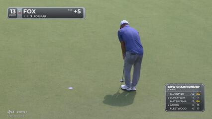 Ryan Fox | Round 2 | 13th hole | Shot 3 | 2025 BMW Championship